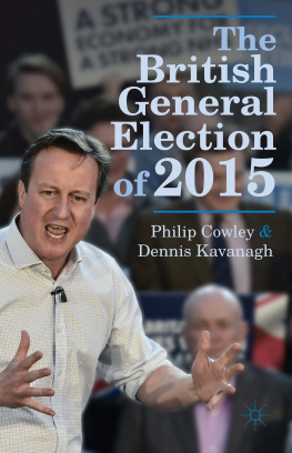 Philip Cowley - The British General Election of 2015