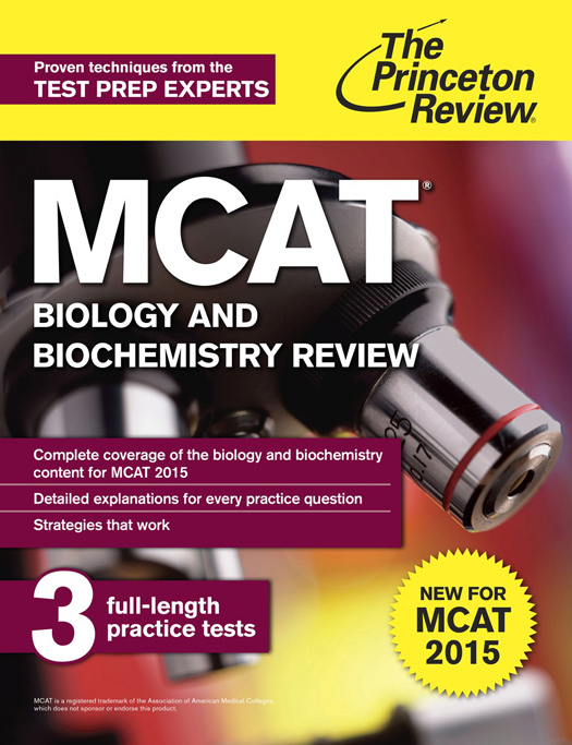 MCAT Biology and Biochemistry Review New for MCAT 2015 - photo 1