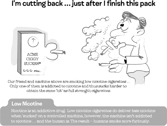 Smokers need their regular nicotine hit so when they change to a low nicotine - photo 4