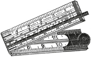 Fig 7Rule with Brass Slide Fig 8Two-ft Two-fold Rule D IVIDING A B - photo 8