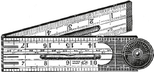 Fig 10Rule with Spirit Level S QUARES AND B EVELS The woodworker - photo 12