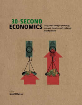 Donald Marron 30-Second Economics