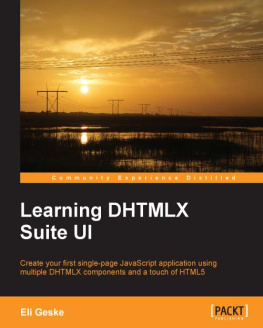 Eli Geske - Learning DHTMLX Suite UI