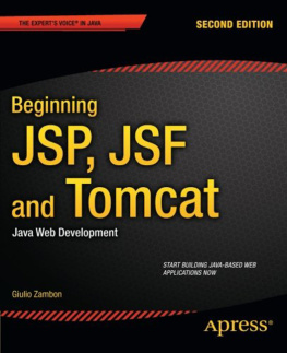 Giulio Zambon - Beginning JSP, JSF and Tomcat Java Web Development