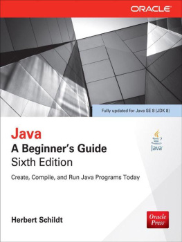 Herbert Schildt Java A Beginner’s Guide