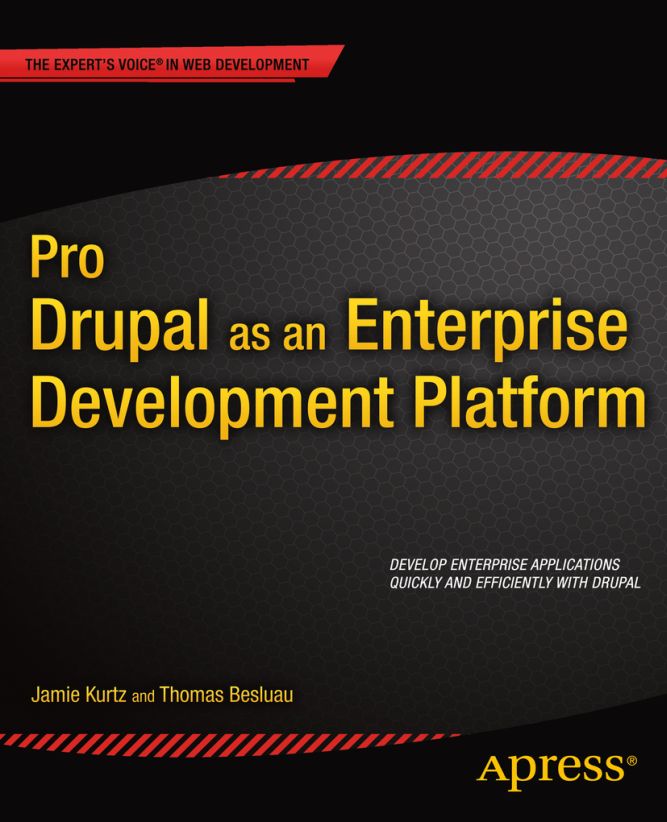 Pro Drupal as an Enterprise Development Platform - image 1