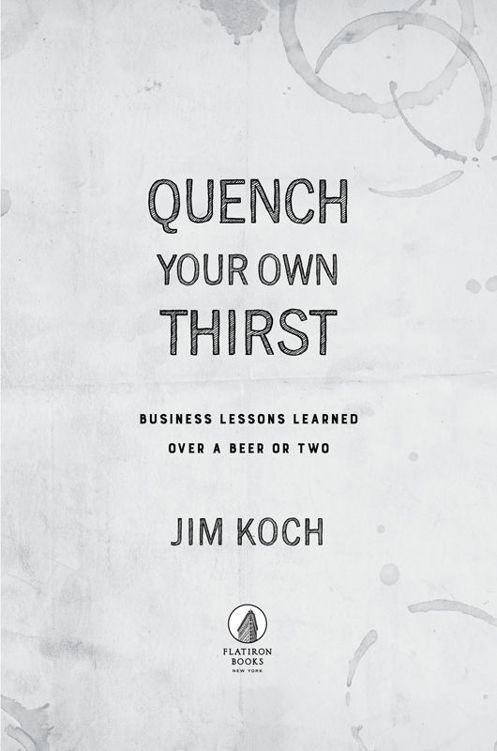 Quench Your Own Thirst Business Lessons Learned Over a Beer or Two - image 1
