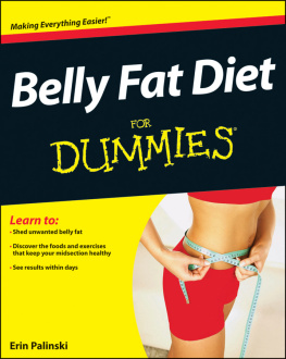 Erin Palinski-Wade Belly Fat Diet For Dummies