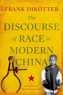 Dikötter - The discourse of race in modern China