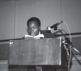 Reading at the College of Music in Harare 1984 The House of Hunger first - photo 3