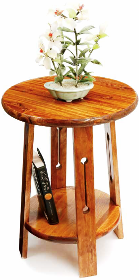 How to build it You dont need a band saw to create this table The round top - photo 9