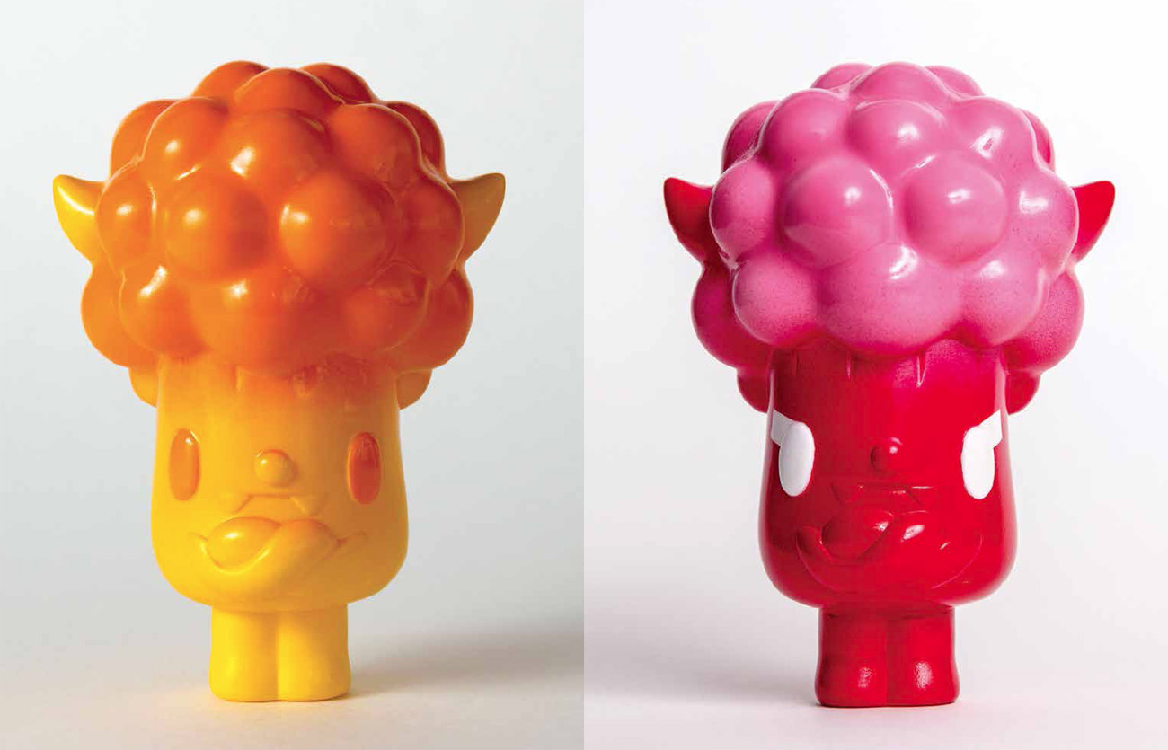 BEVIL Left Sunshine edition Right Toysrevil edition SUSHI KAIJU - photo 9