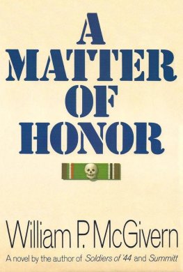 William McGivern A Matter of Honor