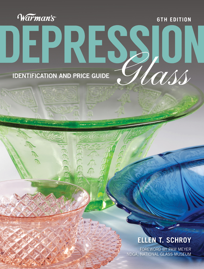 WARMANS DEPRESSION GLASS Identification and Price Guide Ellen T Schroy - photo 1