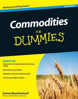 Amine Bouchentouf - Commodities For Dummies