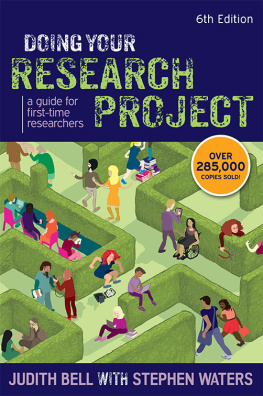 Judith Bell - Doing Your Research Project: A Guide For First-Time Researchers