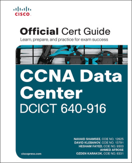 Navaid Shamsee - CCNA Data Center DCICT 640-916 Official Cert Guide