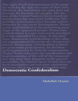 Abdullah Ocalan - Democratic Confederalism
