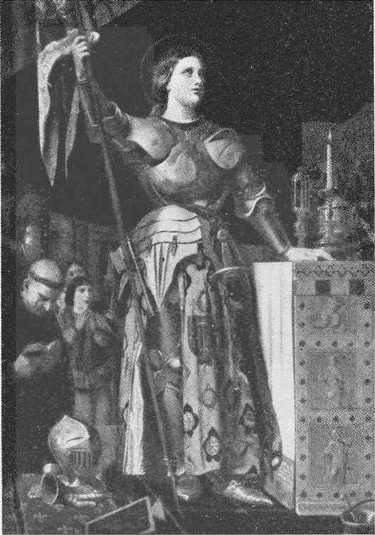 JOAN of ARC at the Consecration of Charles VII Ingres Louvre Paris - photo 1