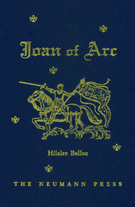 Hilaire Belloc - Joan of Arc