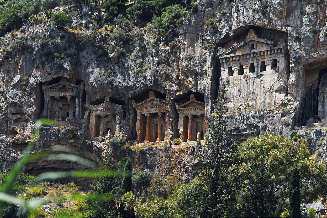 Top Attraction 2 Frank NoonApa Publications Kaunos tombs Dalyan A fine - photo 5