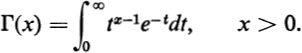 As is usually done we shall extend the domain of the definition of the Gamma - photo 4