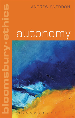 Andrew Sneddon Autonomy