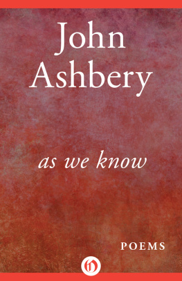 Ashbery John As we know : poems