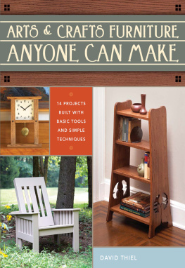 Thiel - Arts & crafts furniture anyone can make
