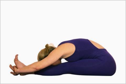 The noble pose serves to extend all the vertebrae of the spine and muscles in - photo 7