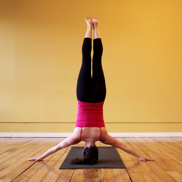 The Head-Stand Pose requires less adaptability of the legs yet it facilitates - photo 13