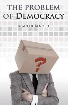 Alain de Benoist - The Problem of Democracy