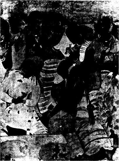 Girl Musicians and Dancer Mural Painting Bagh 7th century Frontispiece - photo 1