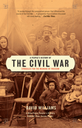 David Williams A People’s History of the Civil War: Struggles for the Meaning of Freedom