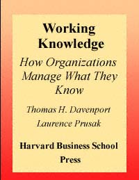 title Working Knowledge How Organizations Manage What They Know - photo 1