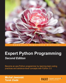 Michal Jaworski - Expert Python Programming