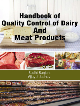 Garg Sudhi Ranjan - Handbook of quality control of dairy and meat products