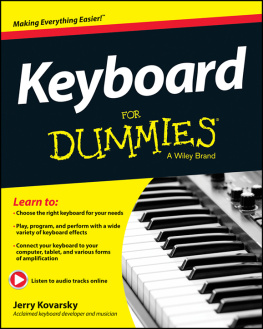 Jerry Kovarsky Keyboard for Dummies