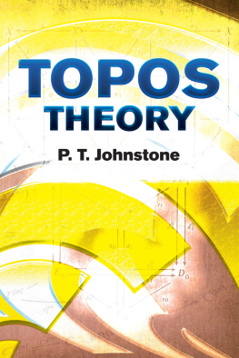 P.T. Johnstone - Topos Theory