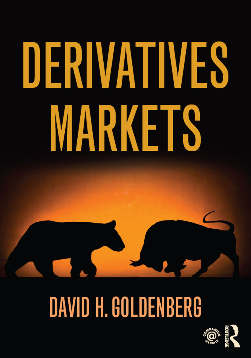 DERIVATIVES MARKETS Derivatives Markets is a thorough and well-presented - photo 1