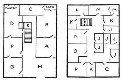 FLOOR PLAN OF KHALKIS HOUSE A Khalkis library B Khalkis bedroom C Demmys - photo 2