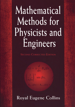 Royal Eugene Collins - Mathematical Methods for Physicists and Engineers