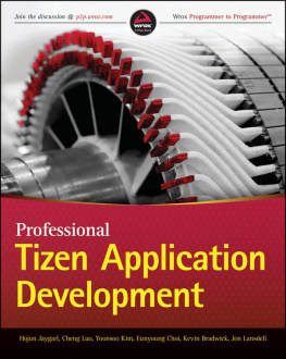 HoJun Jaygarl Professional Tizen Application Development