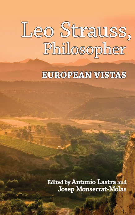 Leo Strauss Philosopher European Vistas - image 1