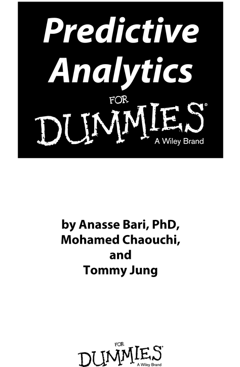 Predictive Analytics For Dummies Published by John Wiley Sons Inc 111 - photo 1