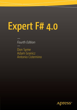 Don Syme - Expert F# 4.0