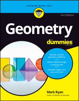 Mark Ryan - Geometry For Dummies