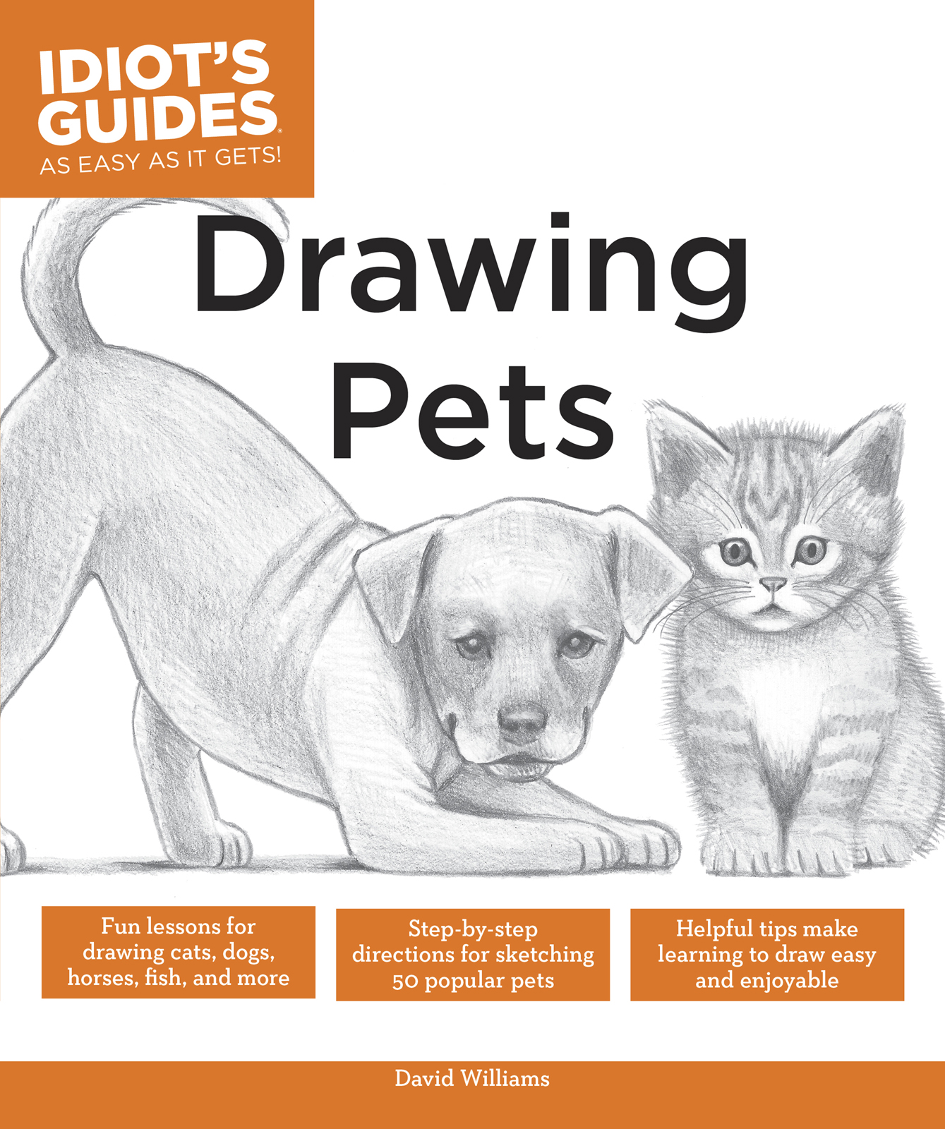 Idiots Guides Drawing Pets - image 1