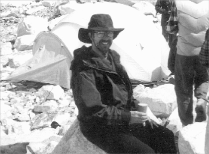 Beck at Everest Base Camp Beck with his brother Dan in Nepal before - photo 3