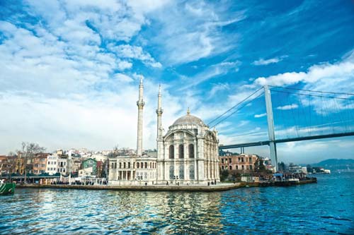 Ortaky Mosque and the Bosphorus Bridge Istanbul Lycian tombs of Myra - photo 13